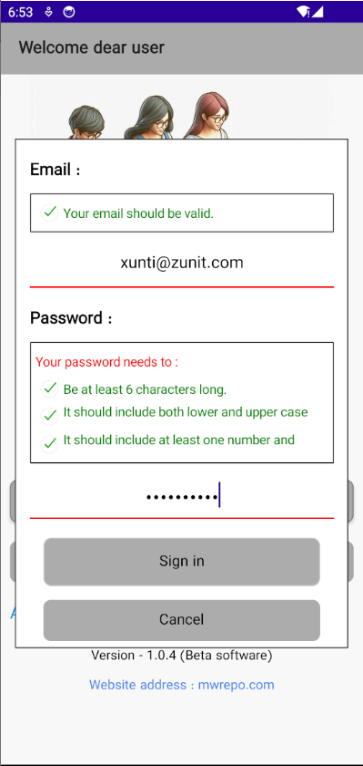 android_start_login_validation